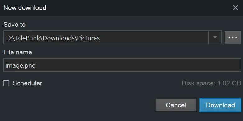 FDM downloding